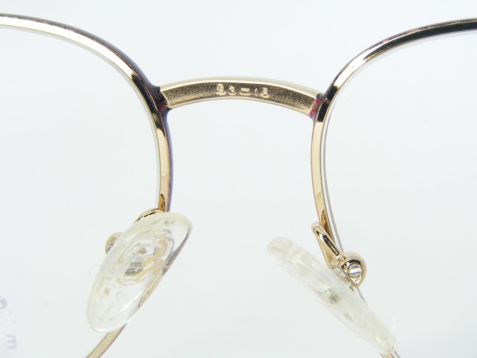 NEW W/ TAG Altair 330 BURGUNDY EYEGLASSES GLASSES METAL FRAME 53-16-135mm France Item image 6