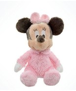 Disney Parks Exclusive Baby Minnie Mouse 9&quot; Inch Long Pile Plush Rattle ... - £42.73 GBP
