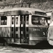 Pittsburgh Railways Co PAAC PRT 1654 Route 44 Knoxville Streetcar Trolley Photo - £7.32 GBP