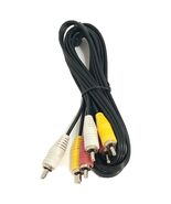 AV Cable 6ft Composite Male to Male Audio Video Cord for TV DVD VCR NEW - €2,52 EUR