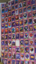 Rare 1992 Albuquerque Balloon Fiesta Uncut Press Sheet Collector Cards #101-155 - $285.00