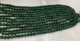 Premium grade real handmade Natural Nephrite Jade 12-15mm beading strings 10PCs - £467.25 GBP