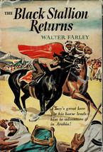 The Black Stallion Returns By Walter Farley ~ HC/DJ 1945 - £5.47 GBP