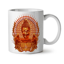 Buddha Head Religion NEW White Tea Coffee Mug 11 oz | Wellcoda - £12.78 GBP