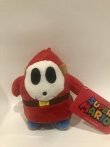 Super Mario Bros Shy Guy 6&quot; Plush Stuffed Toys Doll New - £10.14 GBP