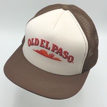 Vintage Old El Paso Salsa Foam Trucker Hat Snapback Adjustable Cap - £31.27 GBP