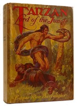 Edgar Rice Burroughs Tarzan Lord Of The Jungle 1st Edition Thus 1st Printing - £206.58 GBP