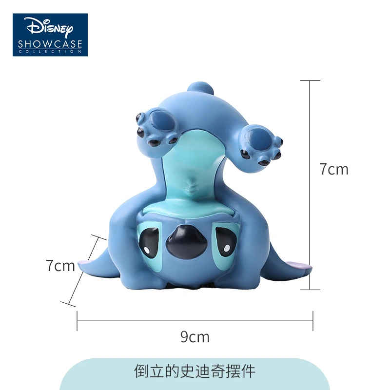 Disney Stitch Anime Figure Collectible Lilo Stitch Sculpture Cute Decora... - €60,00 EUR