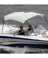 Shademate Bimini Sunbrell Top Fab &amp; Boot,3Bow,36&quot;H,6’L,79-84”W-OV80214AW... - $428.66