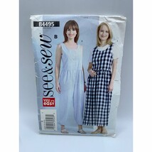 Butterick Misses Dress Jumpsuit Pants Sewing Pattern sz 14-18 B4495 - uncut - £9.29 GBP