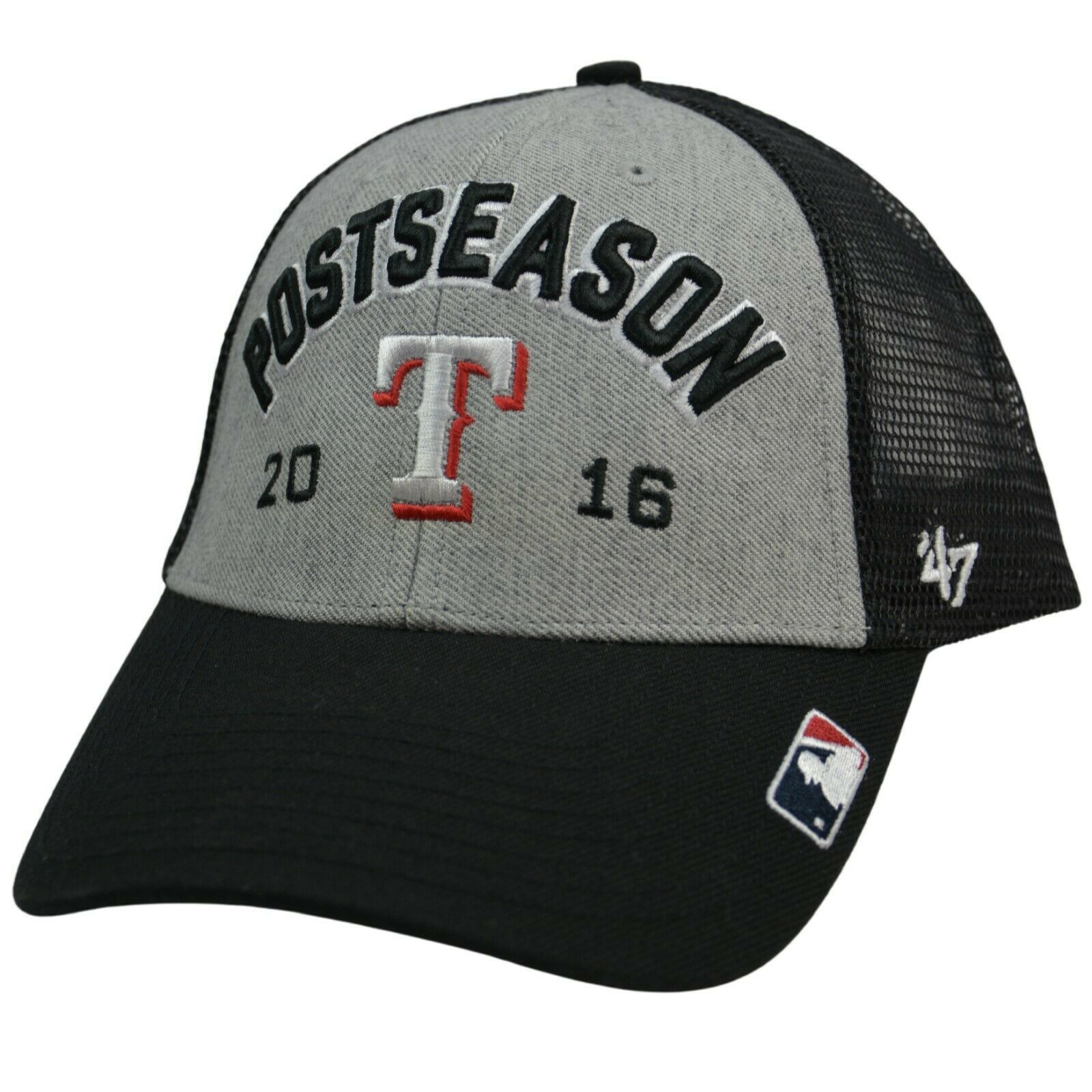 '47 Texas Rangers 2016 MLB Postseason Adjustable Meshback Baseball Hat - $18.95