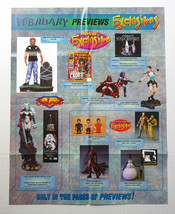 Toys POSTER: Avengers Scarlet Witch,X-Men Psylocke,Tomb Raider,Lady Deat... - £17.38 GBP