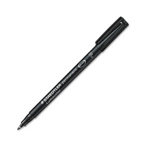 Staedtler Lumocolor 0.6mm Fine Permanent Pen 10pcs - Black - $55.91