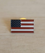 American Flag Pin Made In USA Enamel - £14.95 GBP