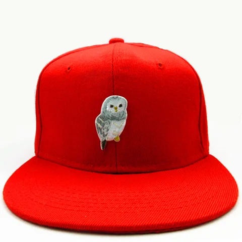 LDSLYJR owl embroidery cotton Baseball Cap hip-hop cap Adjustable Snapback Hats  - £82.53 GBP