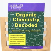 Organic Chemistry Decoded Master Orgo Step by Step Solutions Sterling Ed... - $29.00