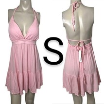 Pink Halter Loose Cami Dress~Size S - £14.70 GBP