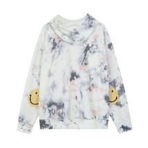 Kapital High Street Tie Dye y Face Print Men&#39;s And Women&#39;s 1:1 Loose Large Pullo - £339.99 GBP