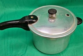 Presto 01264 6-Quart Aluminum Pressure Cooker No. 7 Canner With Tray &amp; Jiggler - £18.88 GBP