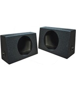 Qpower QBOMB Single 10&quot; Empty Woofer Box. Mounts behind seat. Sold in pairs - $139.62