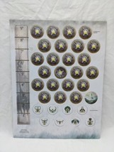 Warhammer Age Of Sigmar Lumineth Realm Lords Tokens Only - $23.75