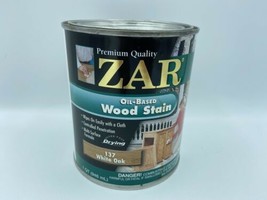 Quart Can ZAR 137 WHITE OAK Oil Based Interior Wood Stain 13712 Discontinued New - £39.01 GBP