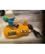 Finn &amp; Jake Alarm Clock w/Ceiling Display *Pre-Owned/No Box* READ INFO *... - $75.95 CAD
