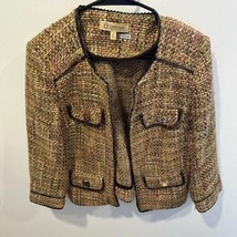 Democracy Tweed Cropped Jacket – Women’s Size Large - $1,283.40 MXN