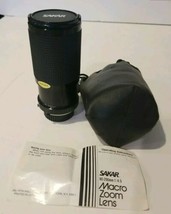 Nikon Sakar MC Auto Zoom Macro 80-200mm 4.5 with pouch and booklet - £17.57 GBP