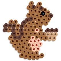 Perler Beads Silicone Pegboard Fused Bead Kit - Squirrel - £7.87 GBP