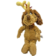 Dr Seuss Max Brown Plush Grinch Who Stole Christmas Stuffed Animal 12&quot; - £7.29 GBP