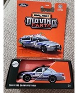 MATCHBOX MOVING PARTS 2006 FORD CROWN VICTORIA Air Force Base Security - $223.86 MXN