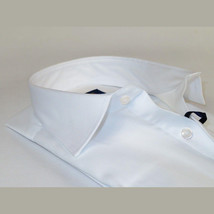 Men 100% Fancy Cotton Shirt Manschett Quesste Turkey Slim Fit 6041-03 White image 5