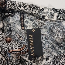 Piphany Valencia P3-311A Women's Multicolor Paisley Wrap Skirt Size 2X image 4