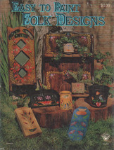 Easy to Paint Folk Designs H219  Painting Book - $1.75