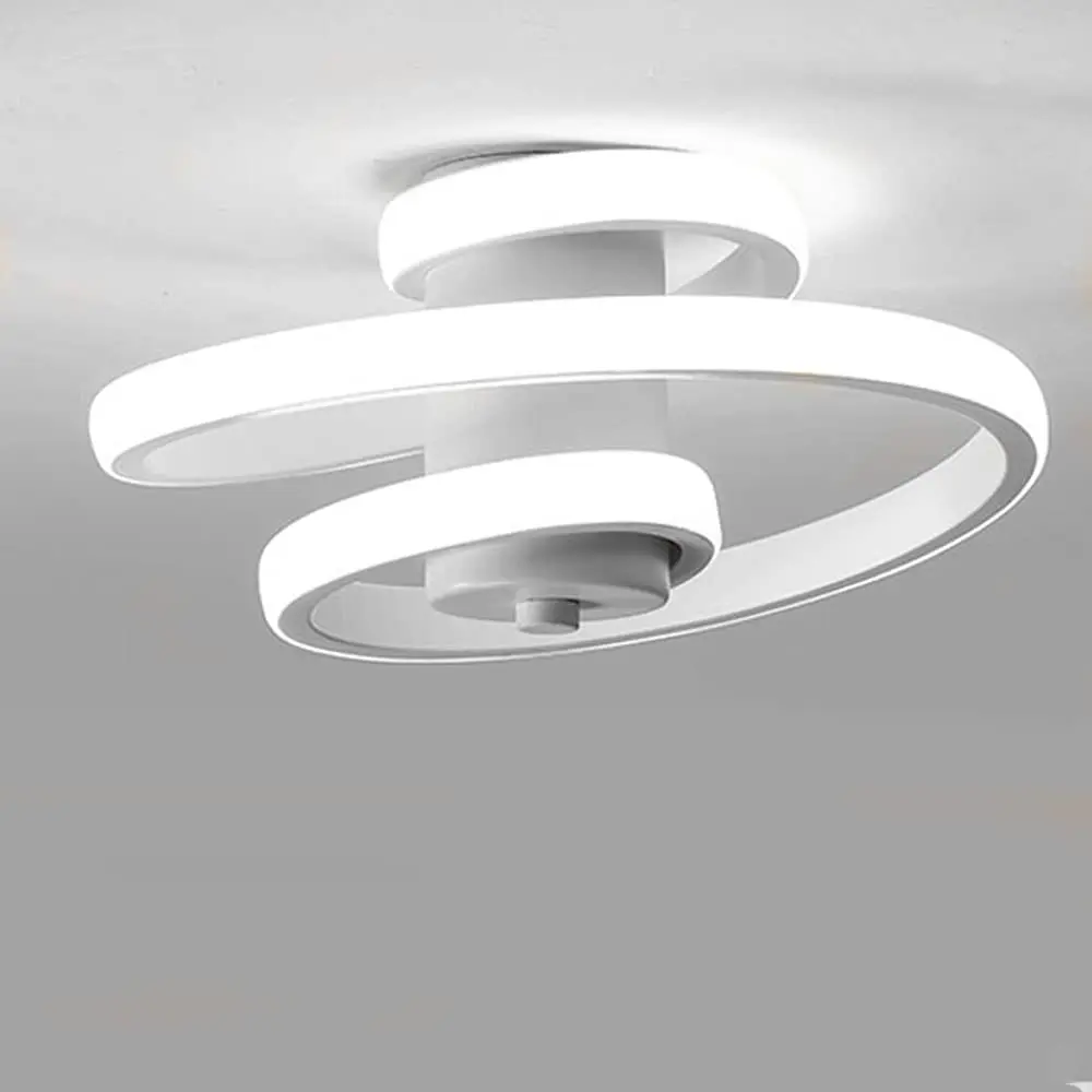   LED Ceiling Lighting Creative Spiral Shape Ceiling Lamp for Entry Porch Corrid - £199.50 GBP