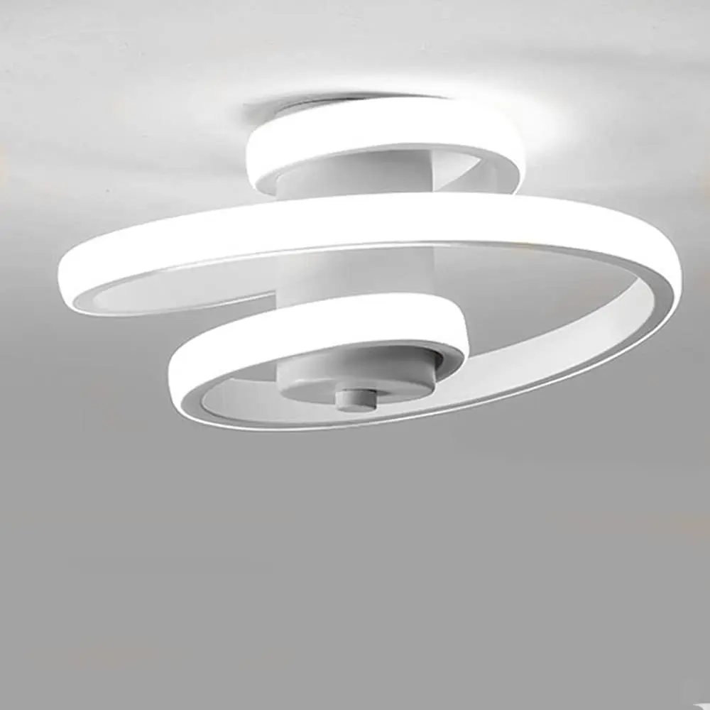  lighting creative spiral shape ceiling lamp for entry porch corridor bedroom cloakroom thumb200