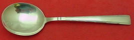 Horizon by Easterling Sterling Silver Cream Soup Spoon 6 3/8&quot; Flatware - £53.80 GBP