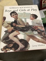 Norman Rockwell&#39;s:  Boy&#39; and Girls at Play by George Mendoza 1976 - £3.99 GBP