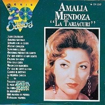 Amalia Mendoza &quot;La Tariacuri&quot; 20 Exitos CD - $4.95