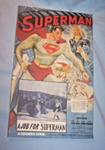 Vintage Color Superman Columbia Serial Paper Advertisement-Kirk Alyn - £10.67 GBP