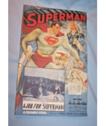 Vintage Color Superman Columbia Serial Paper Advertisement-Kirk Alyn - €12,59 EUR