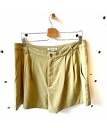 12 - Reformation Olive Khaki Pleated Tencel High Waisted Shorts NEW 0716MD - $98.00