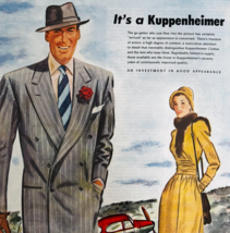 1947 Kuppenheimer Men&#39;s Suits Advertisement Vintage Clothing Fashion DWWW9 - $29.99