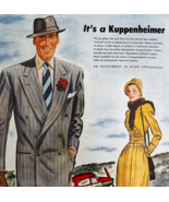 1947 Kuppenheimer Men&#39;s Suits Advertisement Vintage Clothing Fashion DWWW9 - $29.99