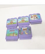 VTech V-Smile Game Lot of 5 Scooby-Doo Spiderman Lion King Zayzoo Tested... - $380.10 MXN