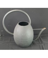 Metal Minimalist Watering Can, Art Deco Water Pot, Mid Century Modern Black - $95.51 CAD
