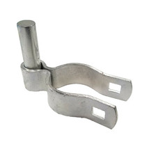5/8&quot; x 1 3/4&quot; Heavy Duty Male Gate Post Round Hinge Bolt-on Zync Plated - £9.55 GBP