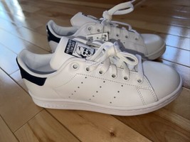 NWT Adidas Stan Smith White/Blue Classic Leather (M20325) Men’s 4.5/Wome... - £61.32 GBP