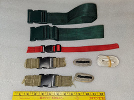 23RR81 ASSORTED NYLON STRAP DISCONNECTS, VERY GOOD CONDITION - £7.53 GBP